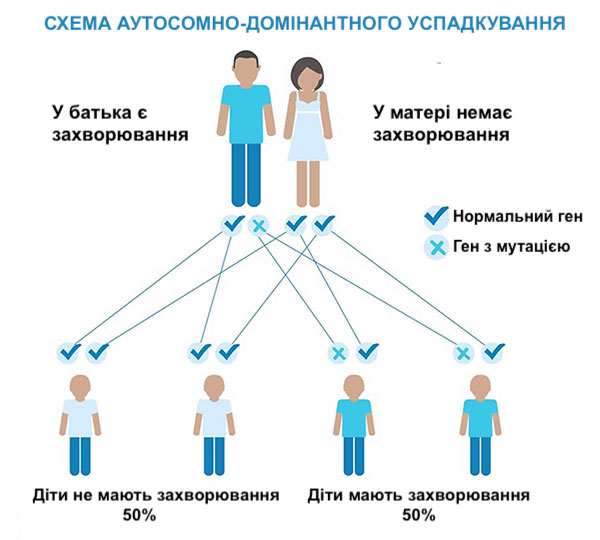 Аутосомно-домінантне успадкування